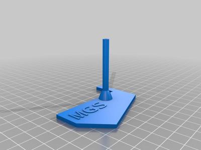 Flight stand for Micro Galaxy Squadron vehicles