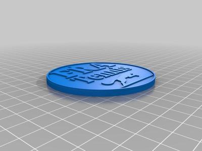 FRA tennis key chain