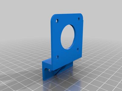 Extruder mount adapter for anet a8 
