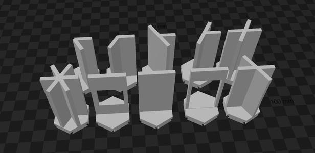 Generic Hex Walls Modular