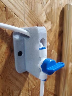 1/4 inch plumbing shut off valve wall mount - Faucet