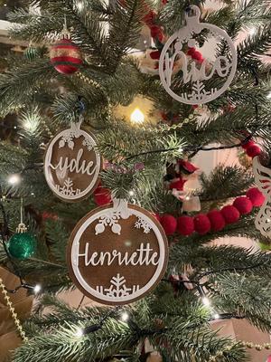 Ornament Add Your Name With Thingiverse!