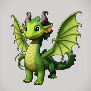 Lumivire, the Whimsical Dragon