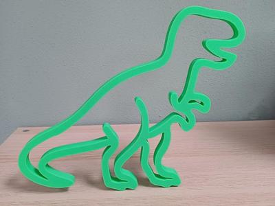 T-rex silhouette