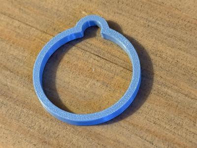 1 pound coin holder with attachment