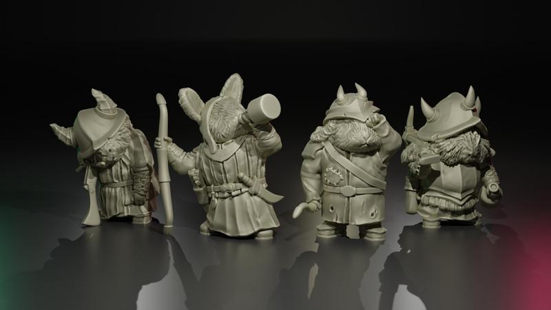 Distracted Evil Marksmen-Rabbits and Guineas