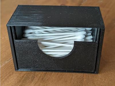 Q-tip box
