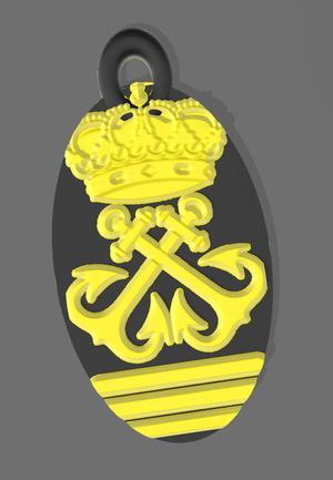LLAVERO CAPITAN DE YATE CY KEY RING YATCH CAPTAIN