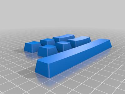 Key board replacement keys