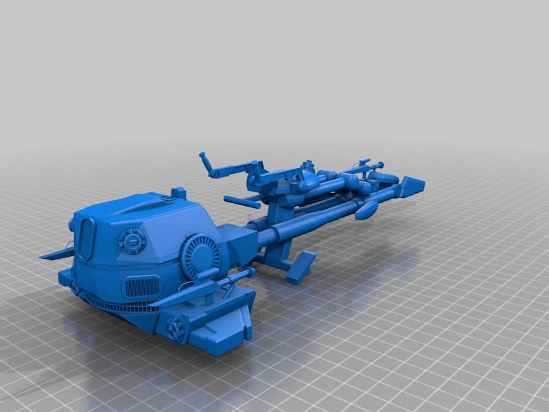 614-AvA Speeder Bike (Lothal Police Interceptor)