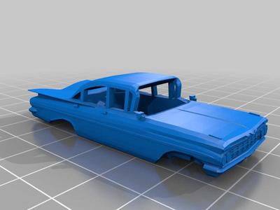 Remix of Chevrolet Bel Air 4 Door Sedan 1959 - in H0 / HO