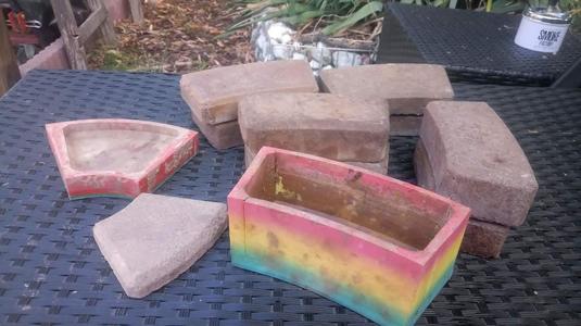 Customizable Concrete Mold - Curved Paver