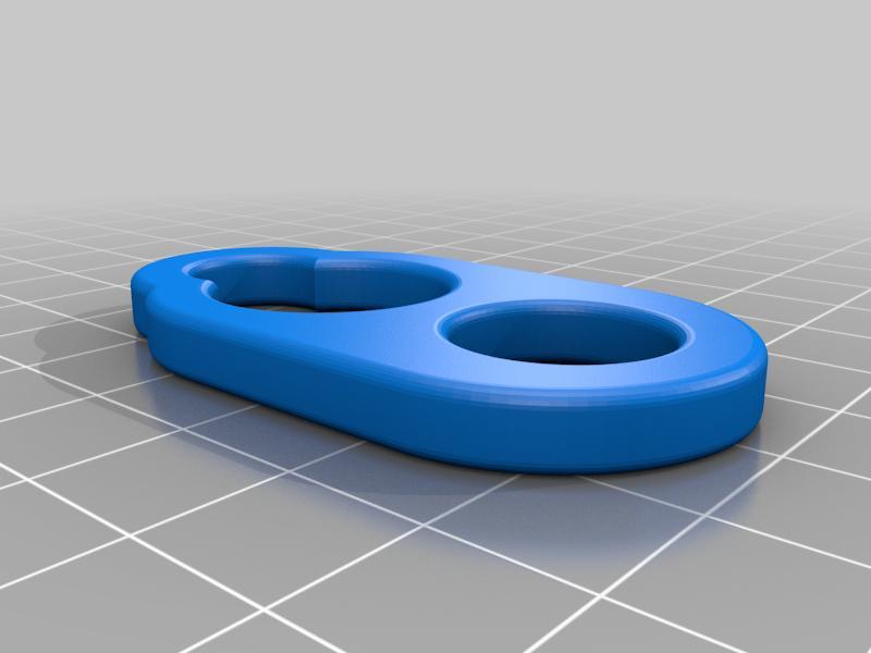 Golf Trolley Keyhole Ring Accessory Mount