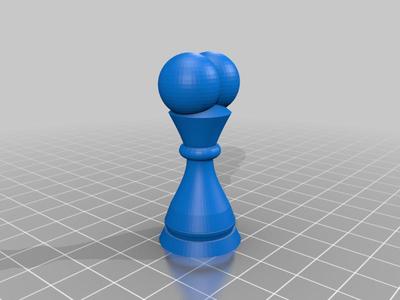 Chess Variant Set B-5a: Mecklenbeck Pawns