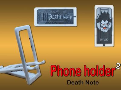 Card phone holder - Death note