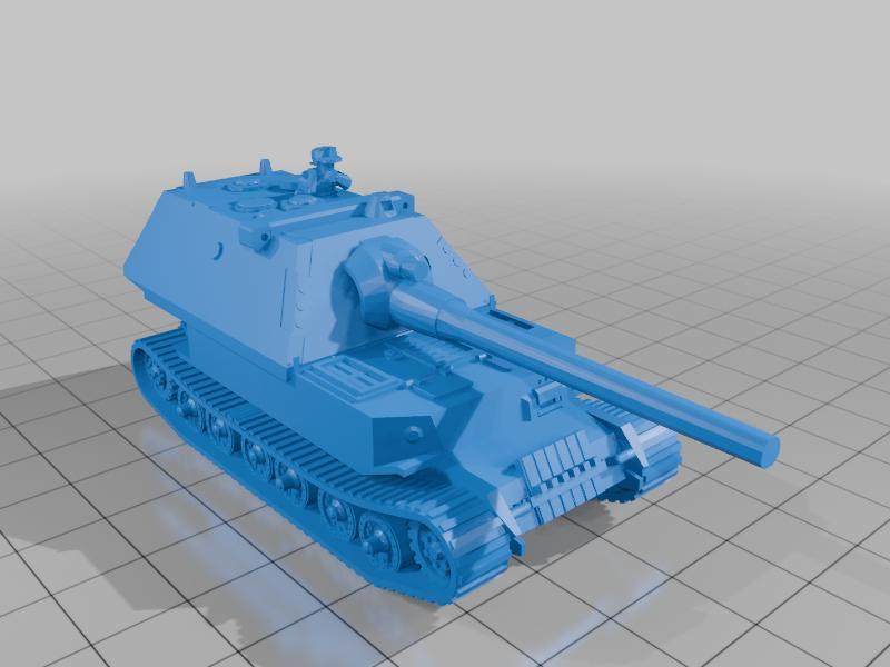 The Blucher tank destroyer(Fictional, made up by me)