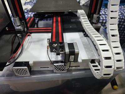 Ender 3 Pro- Pi Zero 2w - Rear Electronics Enclosure 