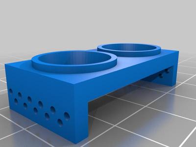 magnet body mounts for lcg scx24 chassis.12mm round neodym