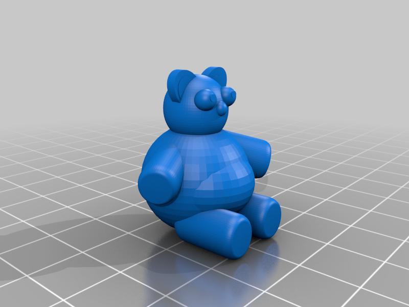 Chubby teddy bear