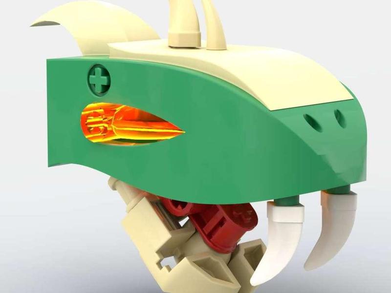 Bionicle Bionic Dinosaur of Bota-Magna Skull