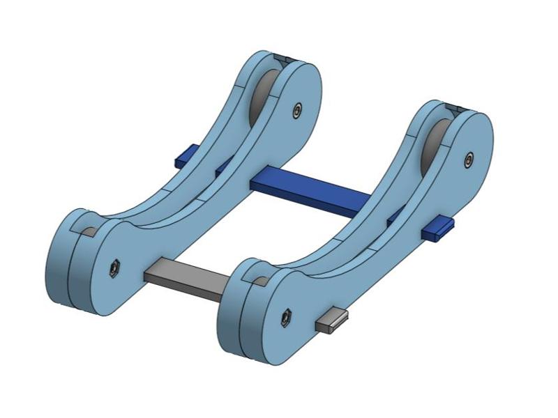 Filament spool roller