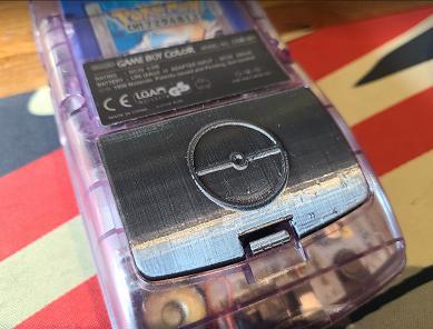 GameBoy Color batter cover
