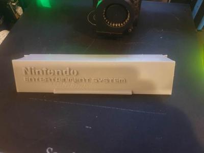 Nintendo NES Flip Top Lid With Logo