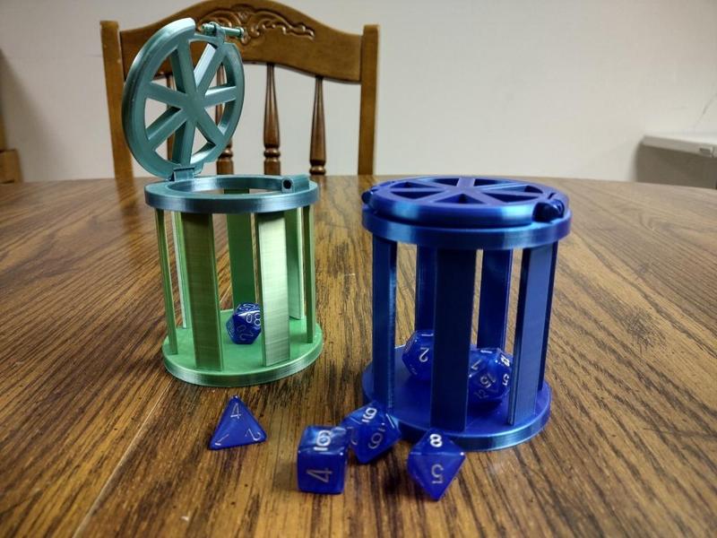 Simple Locking Dice Jail (No Supports)