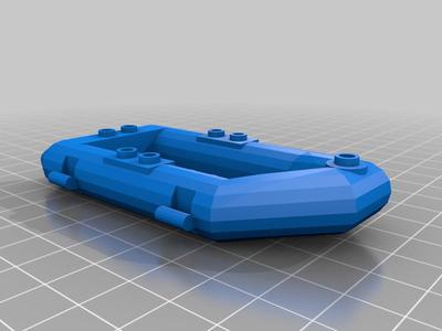 lego rubberboat