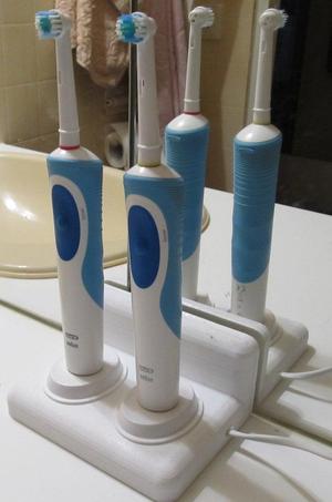 Dual Oral-B Toothbrush holder