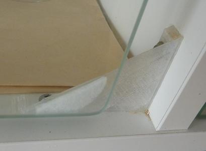 Ikea Kallax doorstop for Eket