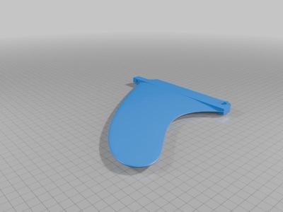 Surfboard Wakesurf fin