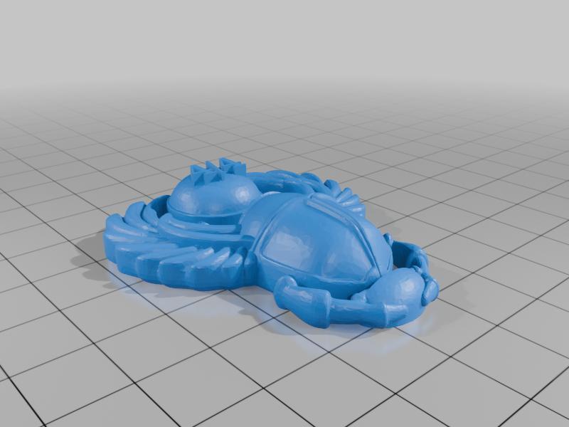 The Scarab God - Token as Beetle