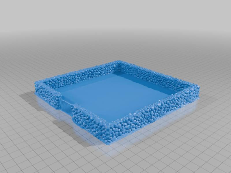 Stone Wall Field (6in x 6in) (28mm)