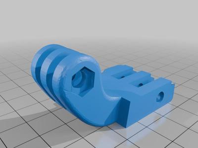 HJC RPHA70 removable Gopro mount