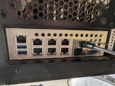 Supermicro X11SDV IO shield