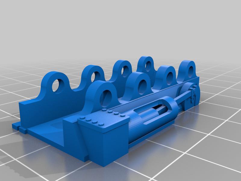 4 drum steam winch for logging G-Scale