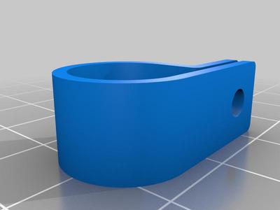 One Screw Tube / Wire Strap (Resizeable)