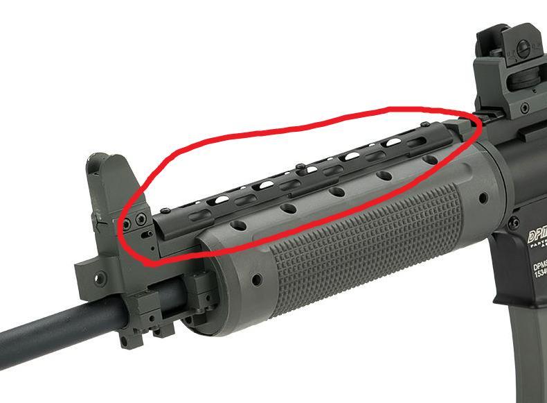 Airsoft Par300 picatinny replacement