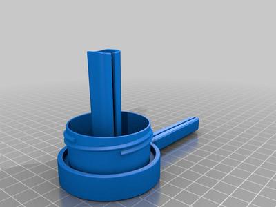 Bag Clip with Standart Screw Cap of 5 L water bottle