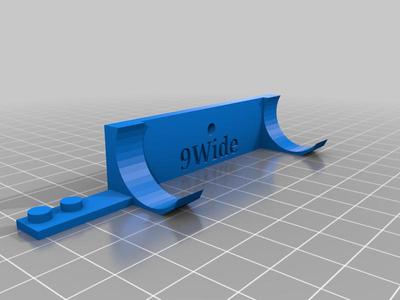 LEGO Speed Champions Wall Mount Bracket With Mini Figure