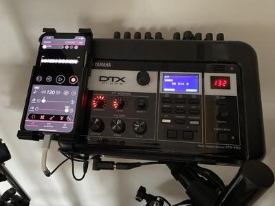 Yamaha DTXPro Drum Module Phone Holder Mount