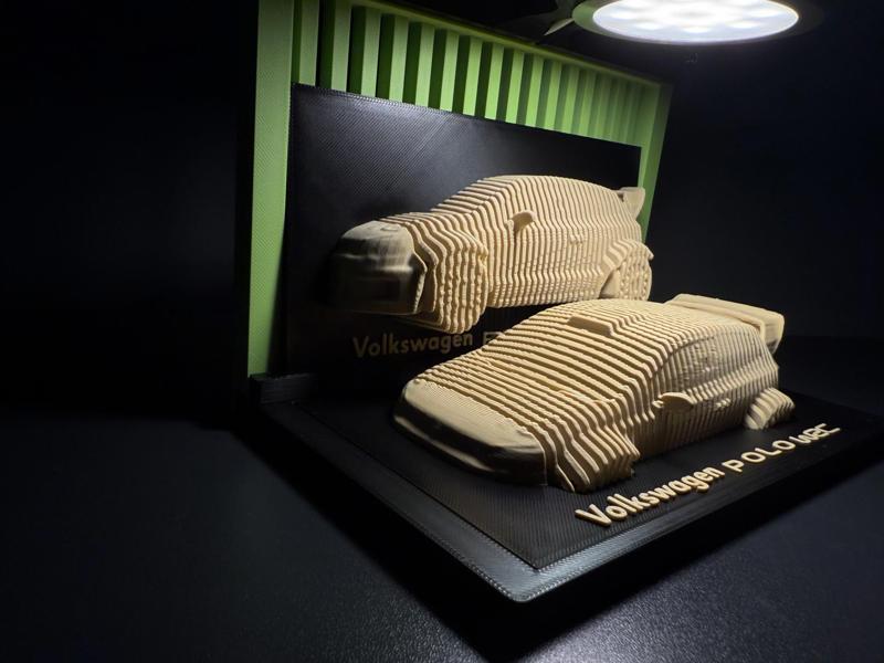 VW Polo WRC Layered Rally Car