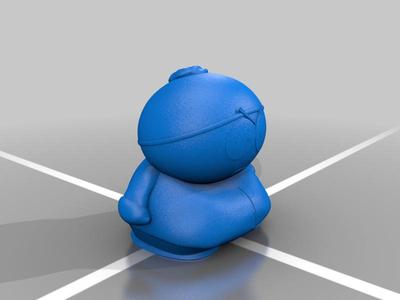 Eric cat man 3d model