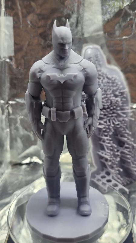 Batman Statue with Chest Logo