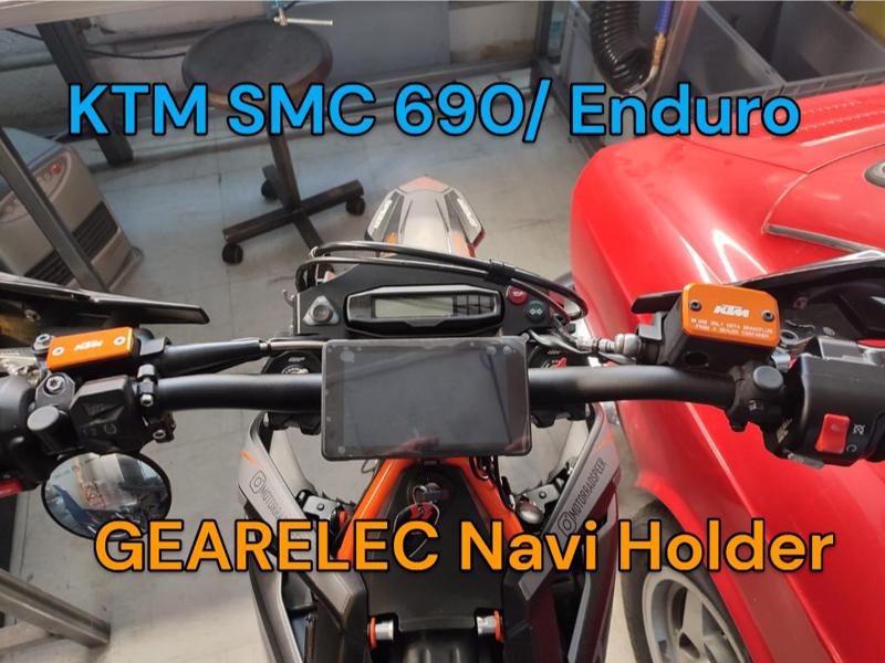 KTM SMC 690/ Enduro GEARELEC Navi Holder 