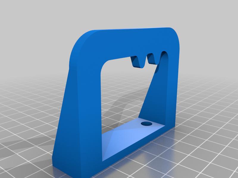 Vespa fuel tank hook mount with belt/strap