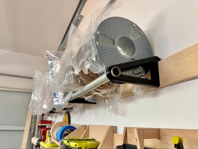 French Cleat Spool Rack for 3/4 Ply and 1" Conduit