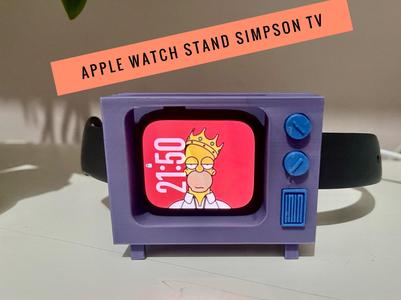 Stand apple watch Simpson tv