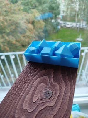 Ocahedron-cube-rhombodecahedron combination